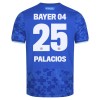 Camiseta de fútbol Bayer 04 Leverkusen Exequiel Palacios 25 Tercera Equipación 2025-26 - Hombre